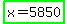 highlight_green%28x+=+5850%29