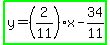 highlight_green%28y=%282%2F11%29x-34%2F11%29