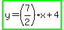highlight_green%28y=%287%2F2%29x%2B4%29