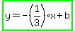 highlight_green%28y=-%281%2F3%29x%2Bb%29