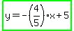highlight_green%28y=-%284%2F5%29x%2B5%29