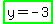 highlight_green%28y=-3%29