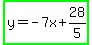 highlight_green%28y=-7x%2B28%2F5%29
