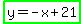 highlight_green%28y=-x%2B21%29