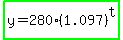 highlight_green%28y=280%281.097%29%5Et%29