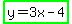 highlight_green%28y=3x-4%29