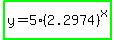 highlight_green%28y=5%282.2974%29%5Ex%29