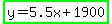 highlight_green%28y=5.5x%2B1900%29