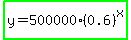 highlight_green%28y=500000%280.6%29%5Ex%29