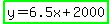 highlight_green%28y=6.5x%2B2000%29