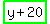 highlight_green%28y+%2B+20%29