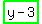 highlight_green%28y-3%29