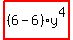 highlight_red%28+%286-6%29%2Ay%5E4+%29
