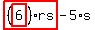 highlight_red%28+%28highlight_red%28+6+%29%29%2Ars+%29-5%2As
