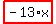 highlight_red%28+-13%2Ax+%29