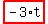 highlight_red%28+-3%2At+%29