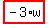 highlight_red%28+-3%2Aw+%29