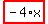 highlight_red%28+-4%2Ax+%29