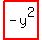 highlight_red%28+-y%5E2+%29