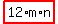 highlight_red%28+12%2Am%2An+%29