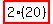 highlight_red%28+2%2A%2820%29+%29