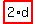 highlight_red%28+2%2Ad+%29
