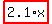 highlight_red%28+2.1%2Ax+%29