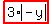 highlight_red%28+3%2Aabs%28-y%29+%29
