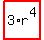 highlight_red%28+3%2Ar%5E4+%29