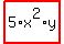 highlight_red%28+5%2Ax%5E2%2Ay+%29