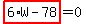 \"highlight_red%28+6%2AW-78+%29=0\"