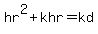 hr%5E2%2Bkhr=kd