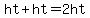 ht%2Bht=2ht