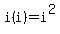 i%28i%29+=+i%5E2