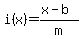 i%28x%29=%28x-b%29%2Fm