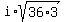 i%2Asqrt%2836%2A3%29