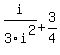 i%2F3i%5E2+%2B+3%2F4