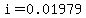 i=0.01979