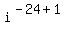 i%5E%28-24%2B1%29