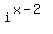i%5E%28x-2%29