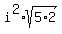 i%5E2%2Asqrt%285%2A2%29