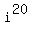 i%5E20