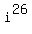 i%5E26