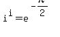 i%5Ei+=+e%5E%28-pi%2F2%29