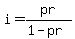 i+=+pr%2F%281+-+pr%29+