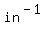 in%5E%28-1%29
