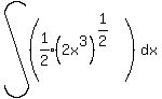 int%28%28expr%281%2F2%29%282x%5E3%29%5E%281%2F2%29%29%2Cdx%29