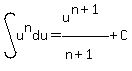 int%28u%5En%2Cdu%29=u%5E%28n%2B1%29%2F%28n%2B1%5E%22%22%29%2BC