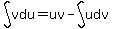 int%28v%2Cdu%29=uv-int%28u%2Cdv%29