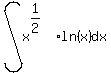 int%28x%5E%281%2F2%29%2Aln%28x%29%2C+dx%29